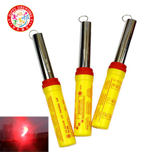 60sec Handheld Red Flare Signal Smoke Fireworks