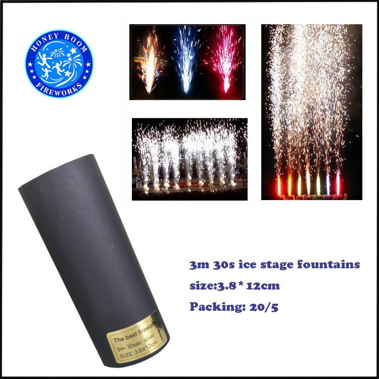 Romantic wedding ice sparklers no smoke no smell cold fireworks stage fountain