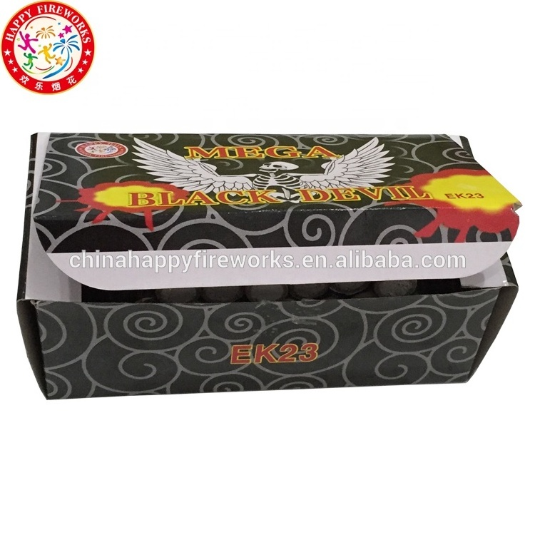 Wedding outdoor occasation big sound  good price wholesale mega black devil cracker Chinese super banger firecrackers fireworks