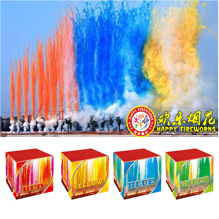 Daytime colorful smokes cakes Photography Smoke wholesale smoke fireworks