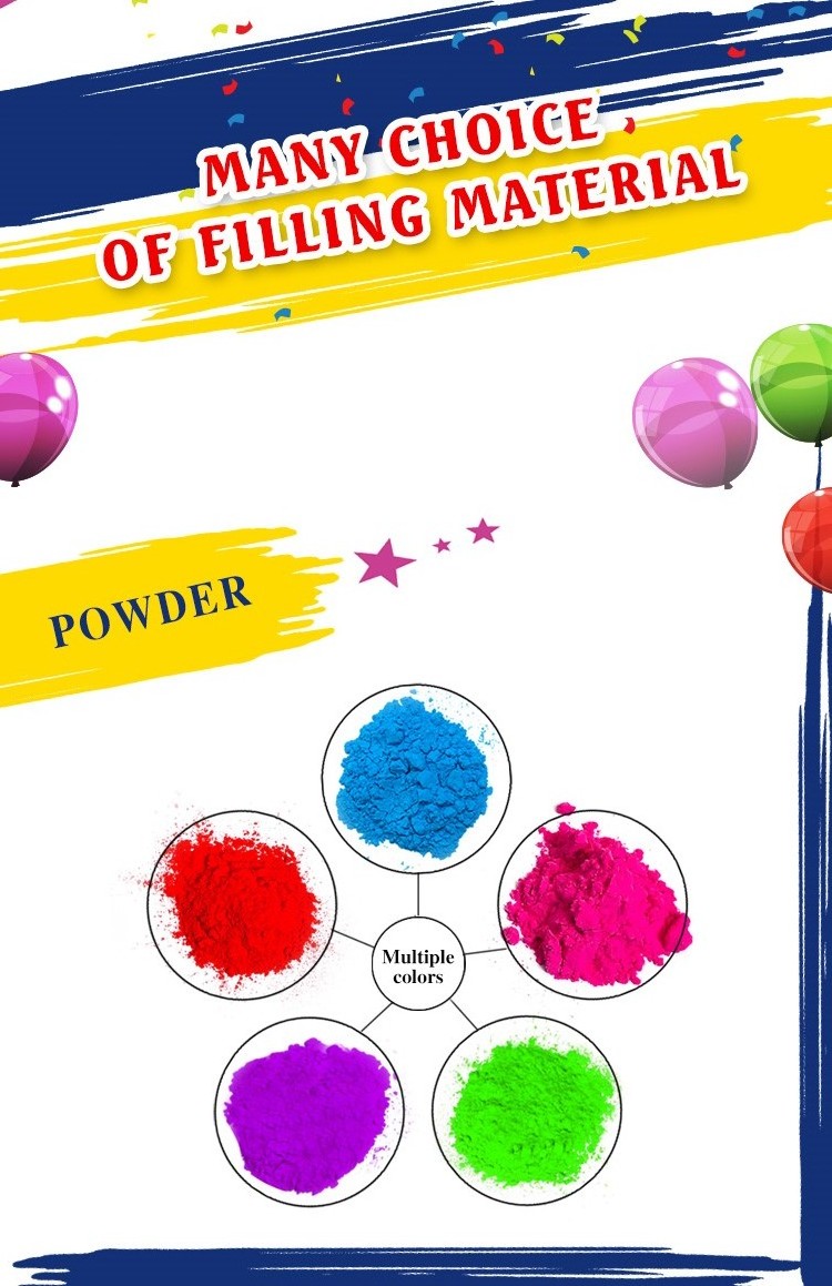 Attractive Price Party Wedding Christmas Cannon Powder Confetti Popper