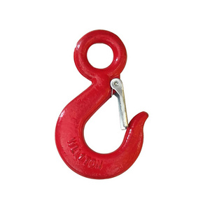 Drop forged carbon steel lifting hook 320C 320A eye slip hook