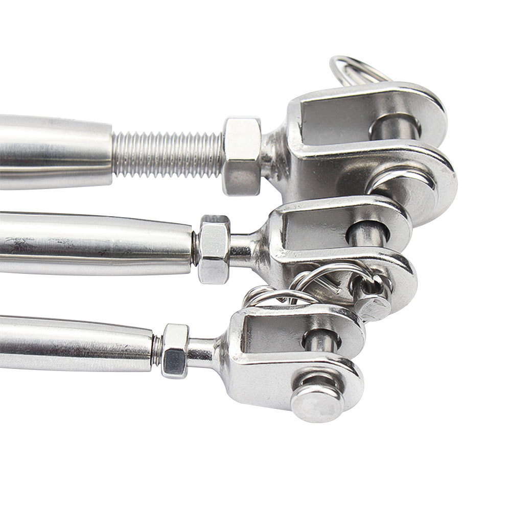 Stainless Steel 304 316 Close Body Turnbuckle with Jaw&Jaw