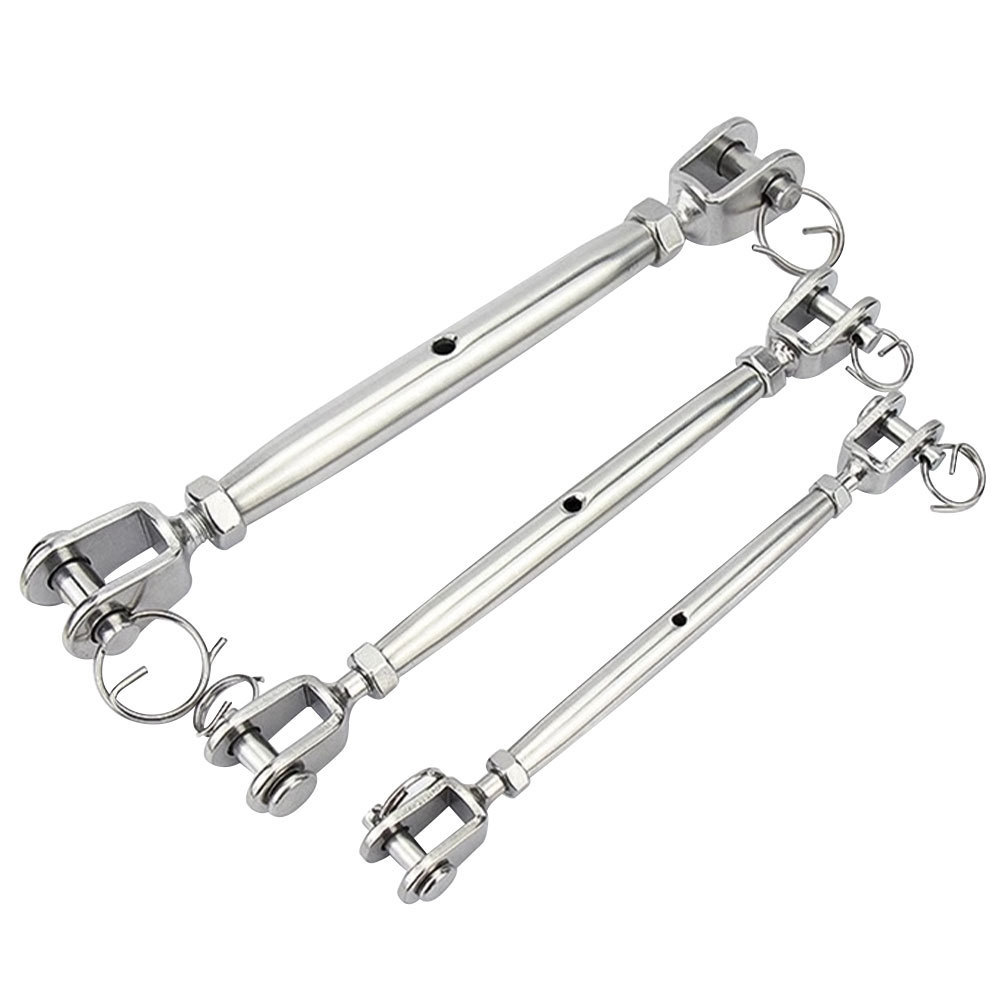 High Polished SUS304 316 Stainless Steel Jaw and Jaw Screw Closed Body Turnbuckle