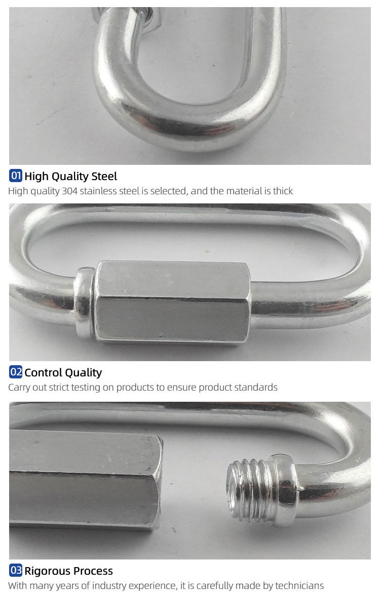 Rigging Hardware Stainless Steel Quick Link for Chain Connector ...