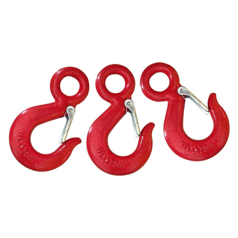 Drop forged carbon steel lifting hook 320C 320A eye slip hook