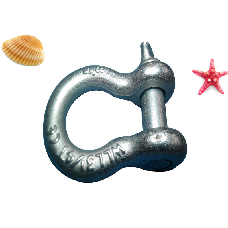 G-209 US Type Drop Forged Screw Pin Bow Shackles