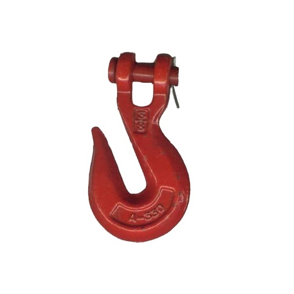 Eye Sling Industrial Hooks Forged Steel G80 Eye Bolts Clevis Grab Forklift Hoist Clips Lifting Hook