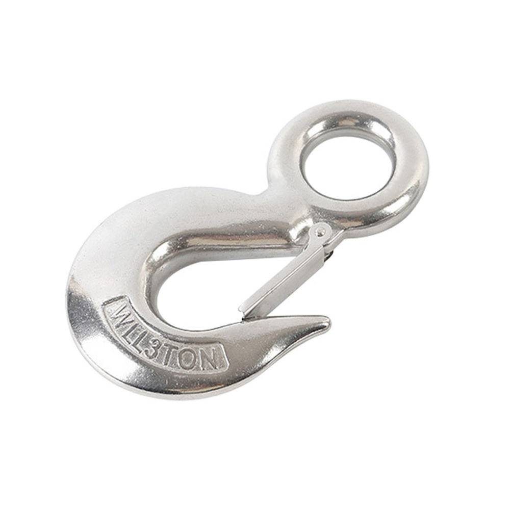 S320 Type Stainless Steel Eye Slip Hook With Safety Latch