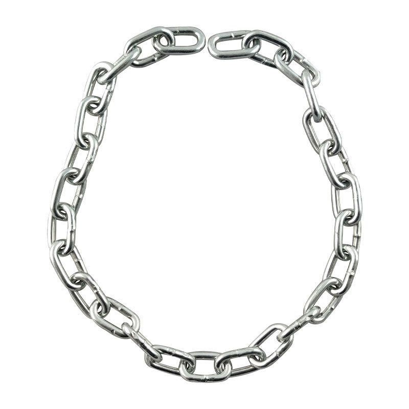 Electro Galvanized G30 Carbon Steel Link Chain Safety Chain