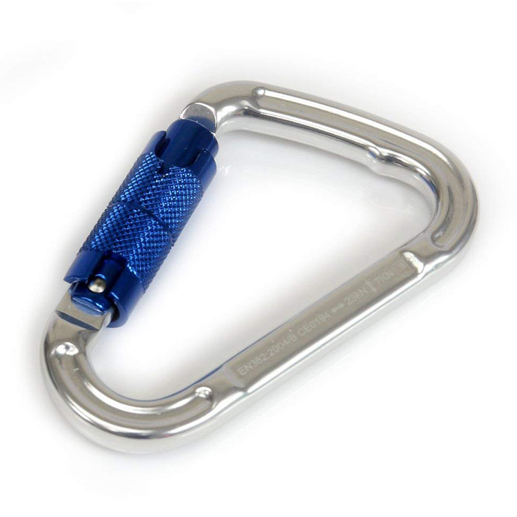 colorful 12N powerful Aluminum Carabiner Key Chain Clip Outdoor Camping  Snap Hook