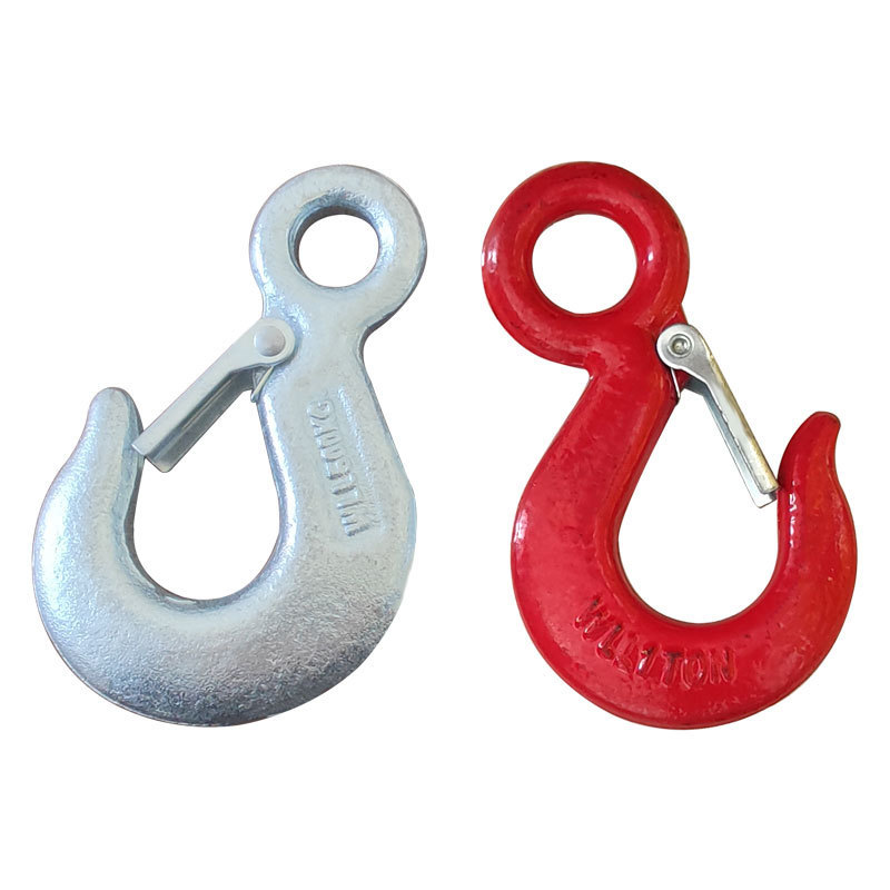 Drop forged carbon steel lifting hook 320C 320A eye slip hook