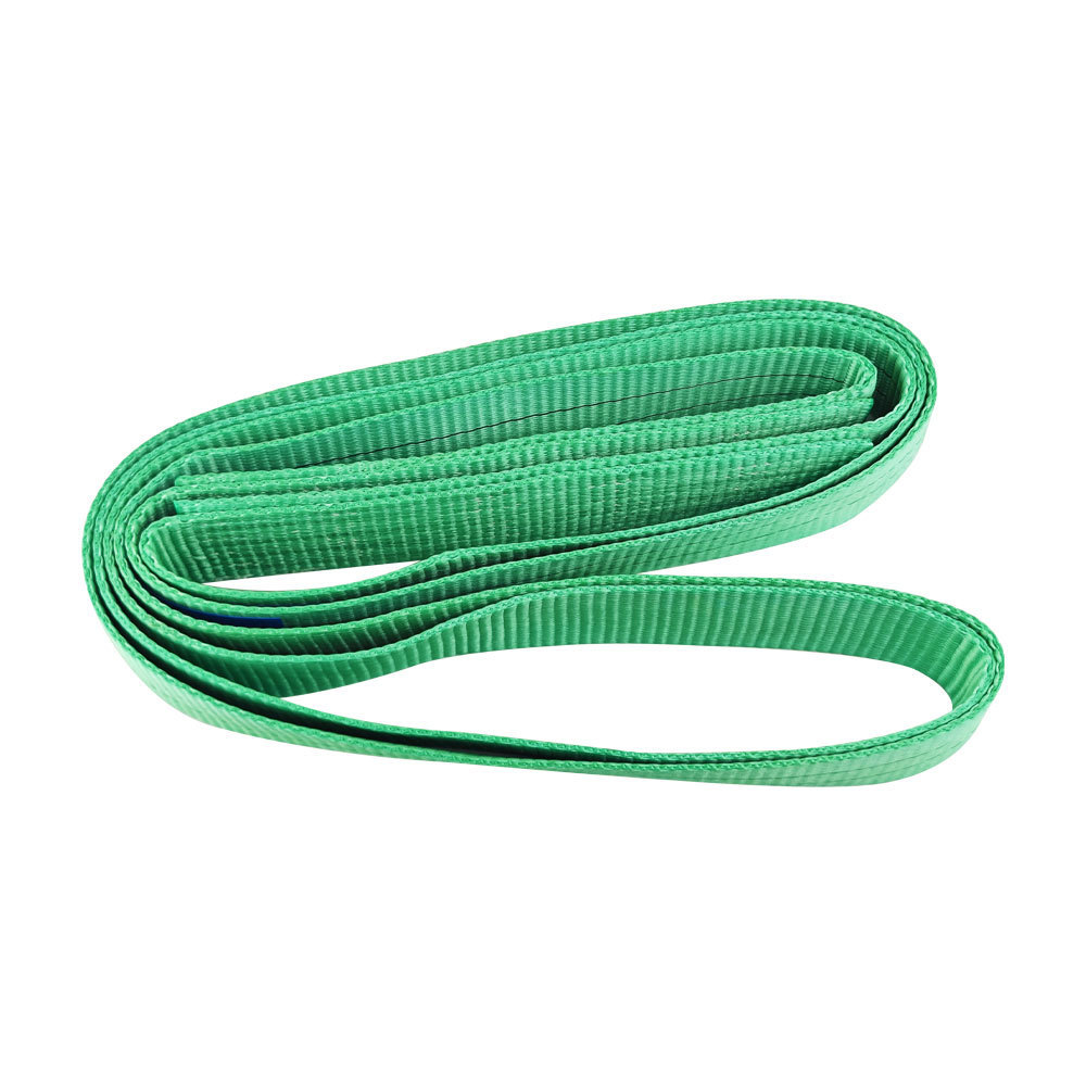 Disposable Flat Webbing Lifting Sling Heavy Duty Crane Lifting Belt Endless Polyester Lifting Sling Belt