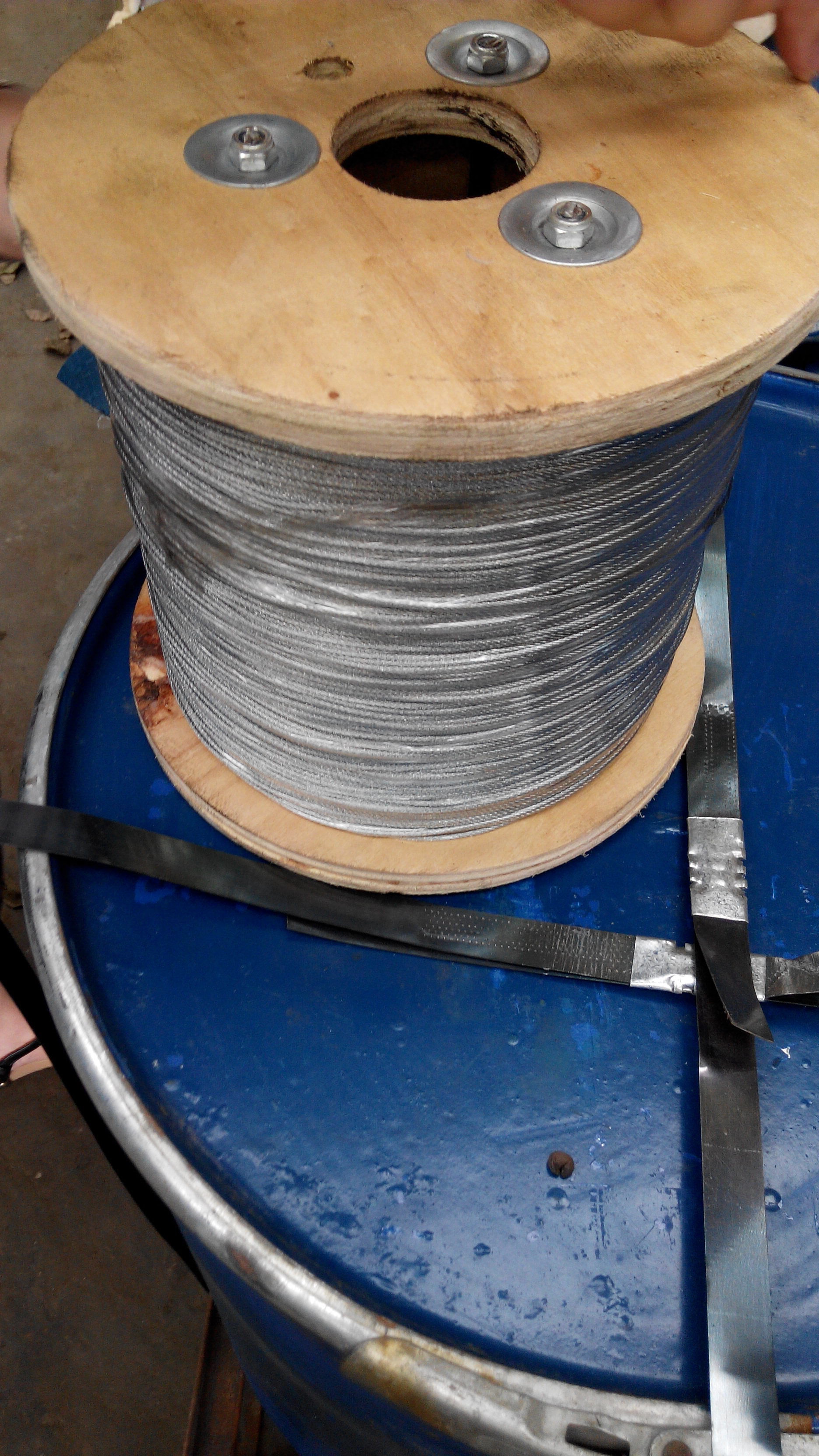 China manufacturer 6*19 Galvanized steel 12mm Wire rope