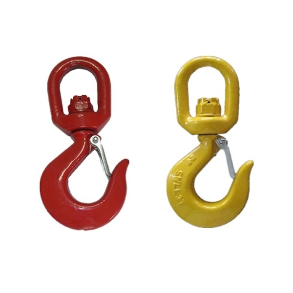 Eye Sling Industrial Hooks Forged Steel G80 Eye Bolts Clevis Grab Forklift Hoist Clips Lifting Hook