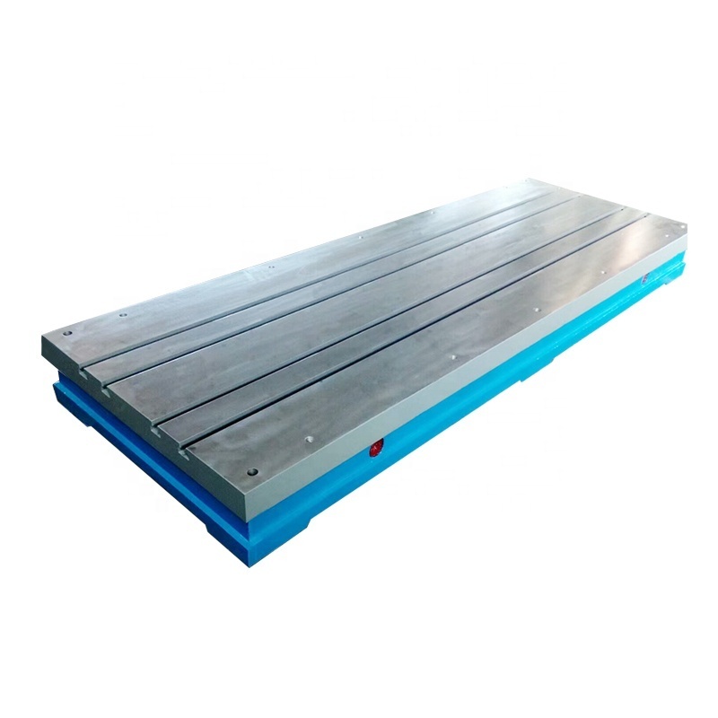 Cast iron platform factory for custom production sale t slot iron surface plate T-slot Surface Plate