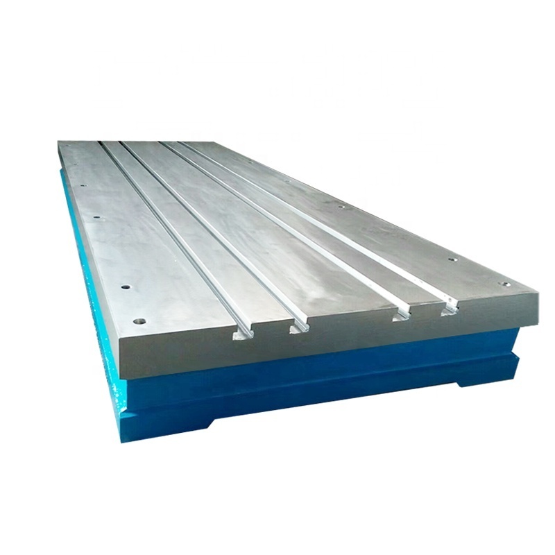 Cast iron platform factory for custom production sale t slot iron surface plate T-slot Surface Plate