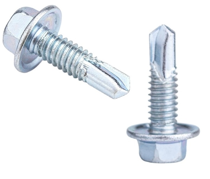 Hot Sale Galvanized Hex Head Self Drilling  Screw