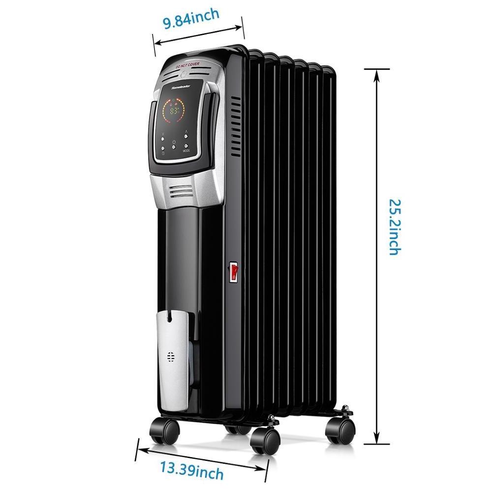 500W~3000W Hot sale electric room heater home oil heater oil filled radiator