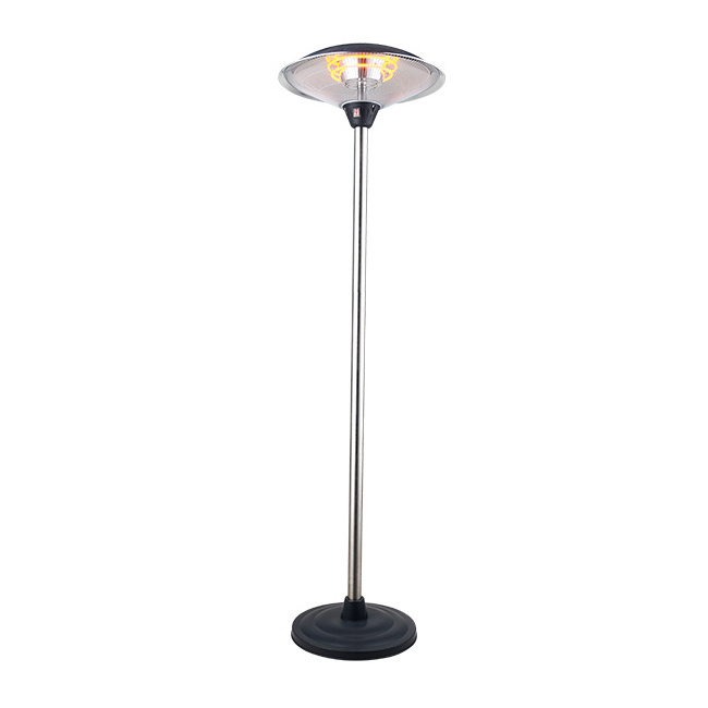 Patio Outdoor Freestanding Electric Patio Heater, Infrared Heater, Hammered Bronze Finished, Portable Heater suitable as a Balco