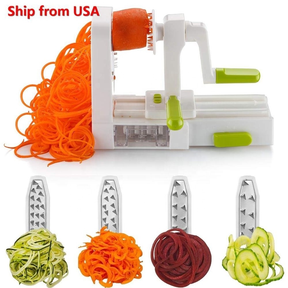 JASUN K73-002 Vegetable Slicer Manual Food Chopper4 Cup Handheld Food Processor Food Blender