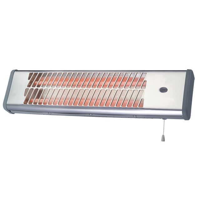 1200W 1500W Bathroom Wall Mounted Waterproof Heating Electric  Infrared Quartz Heater