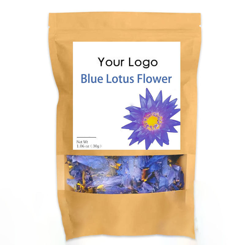 chinese traditional organic blue lotus flower tea dried blue lotus flower tea bag