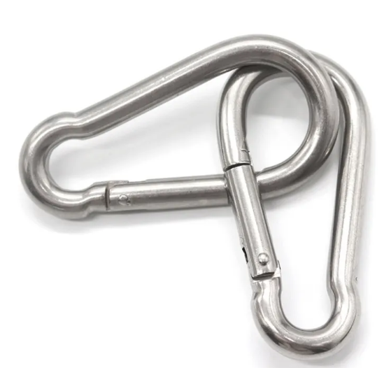 Stainless Steel 304 DIN5299B Spring Snap Hook carabiner Hook