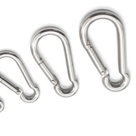 Stainless Steel 304 DIN5299B Spring Snap Hook carabiner Hook