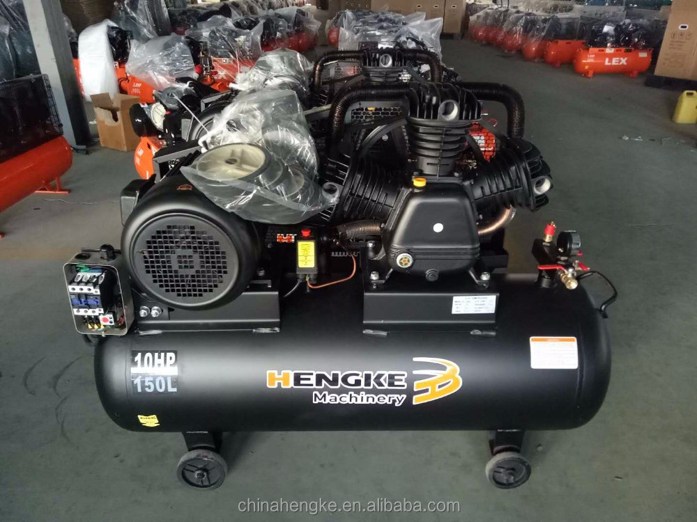 Different power and air delivery with 2hp 3hp 10hp  powerful motor W3065 Pump 100-300L belt driven air compressor