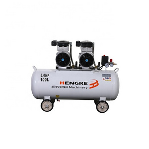 good price oil free tank air compressor 50 liter oil-free mute silent dental air compressor