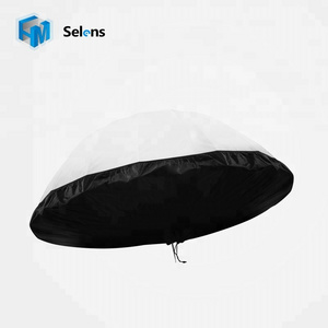 Selens Black U65-T Photo Studio Diffusion Parabolic Umbrella Front Diffuser Cover For 16-Rib Parabolic Umbrella