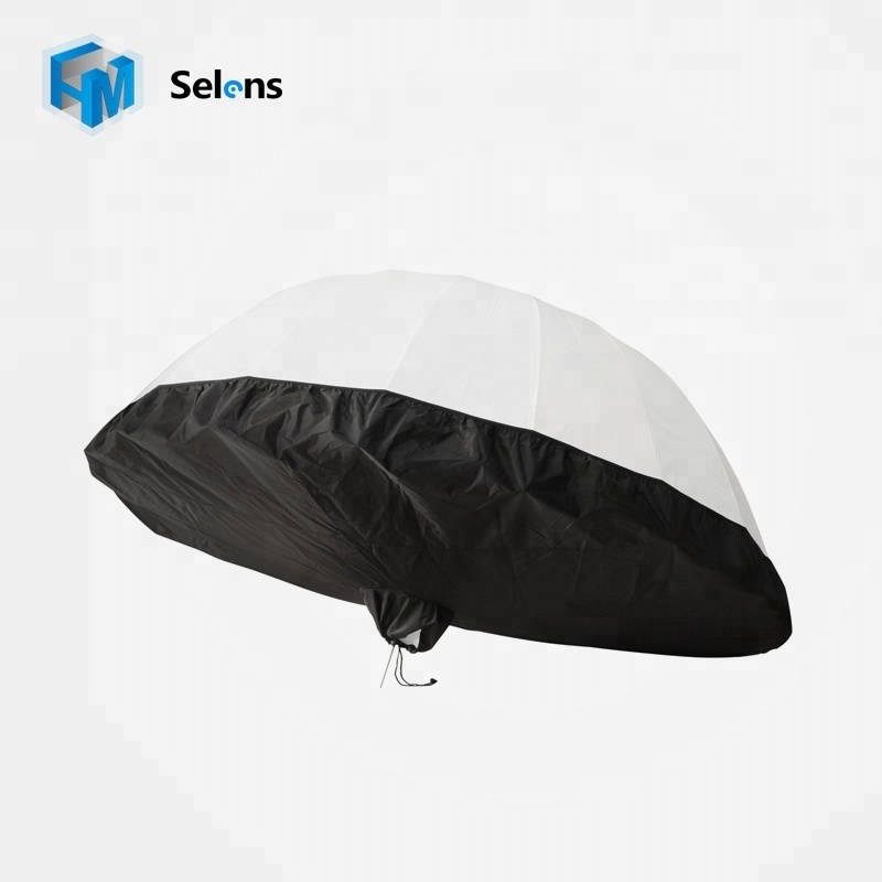 Selens Black U65-T Photo Studio Diffusion Parabolic Umbrella Front Diffuser Cover For 16-Rib Parabolic Umbrella