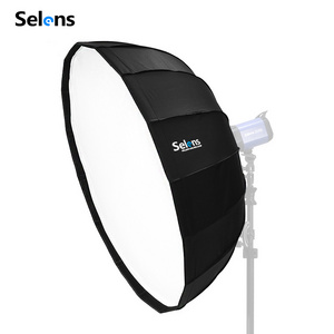 Selens 85cm 16 Rods Quick Folding Portable Beauty Dish Umbrella Softbox with Bowens Mount for Portrait Photography Photo Studio