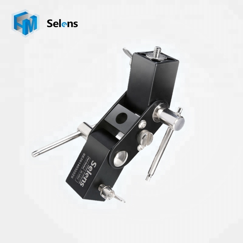 Selens SE-L012 All Metal L Type Hot Shoe Umbrella Holder Flash Bracket