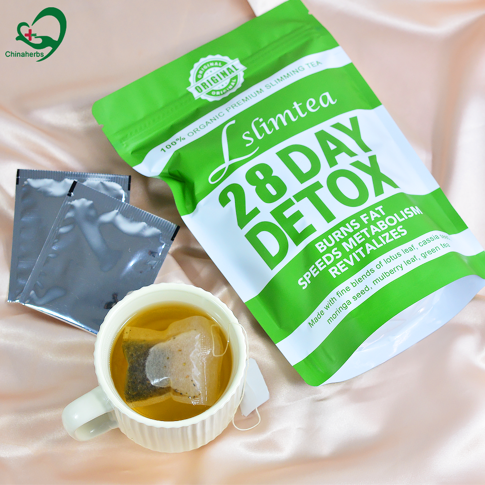 Chinaherbs fit abdomen slimming tea burn fat weight lose 28 day organic beauty and  detox slim flat tummy tea the minceur