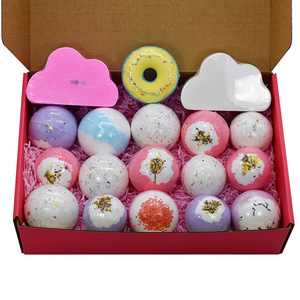 Aromlife OEM Factory Customized Wholesale 100% Natural herbs Ingredients Bubble Bath Bombs for Women Gift Set Bathbombs