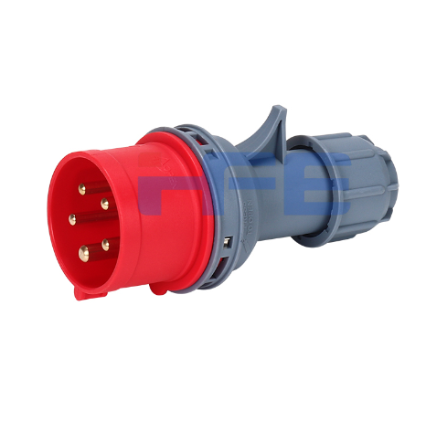 HFE red 16Amp 380-450V IP44 3P+N+E 5 pins  industrial plug and socket