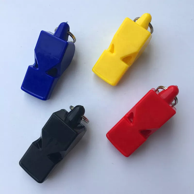 Plastic Whistle & Lanyard School Soccer Sport cheerleading Whistle