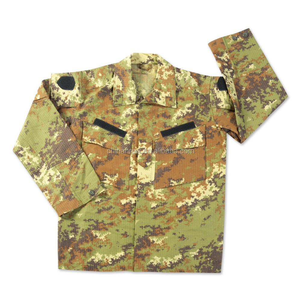 Italian Vegetato ACU uniform tactical combat security polyester 65 cotton 35 unisex