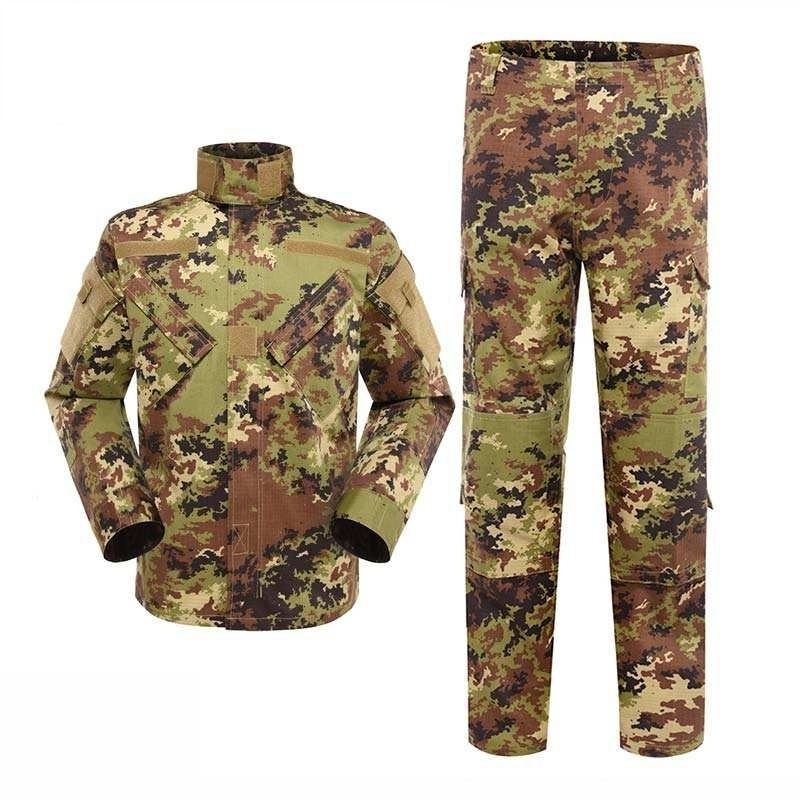 Italian Vegetato ACU uniform tactical combat security polyester 65 cotton 35 unisex