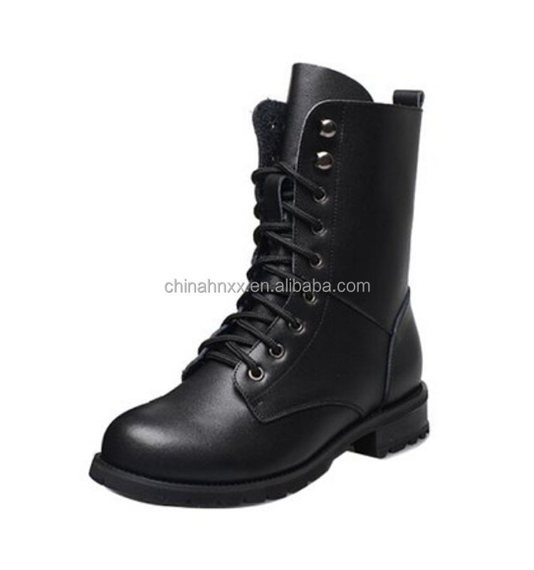 Hot weather combat boots / leather safety boots men sale