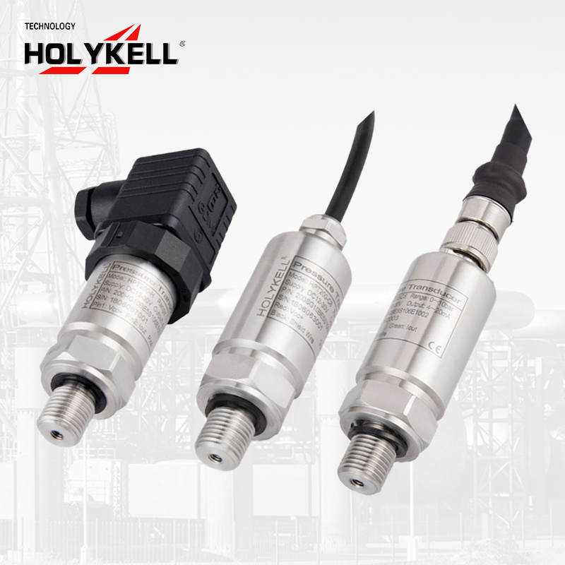 Holykell China pressure sensor 4-20mA absolute pressure transducer -1 to 0 bar