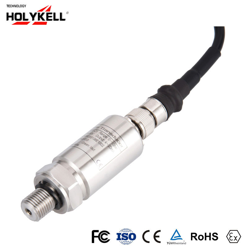 Holykell China pressure sensor 4-20mA absolute pressure transducer -1 to 0 bar