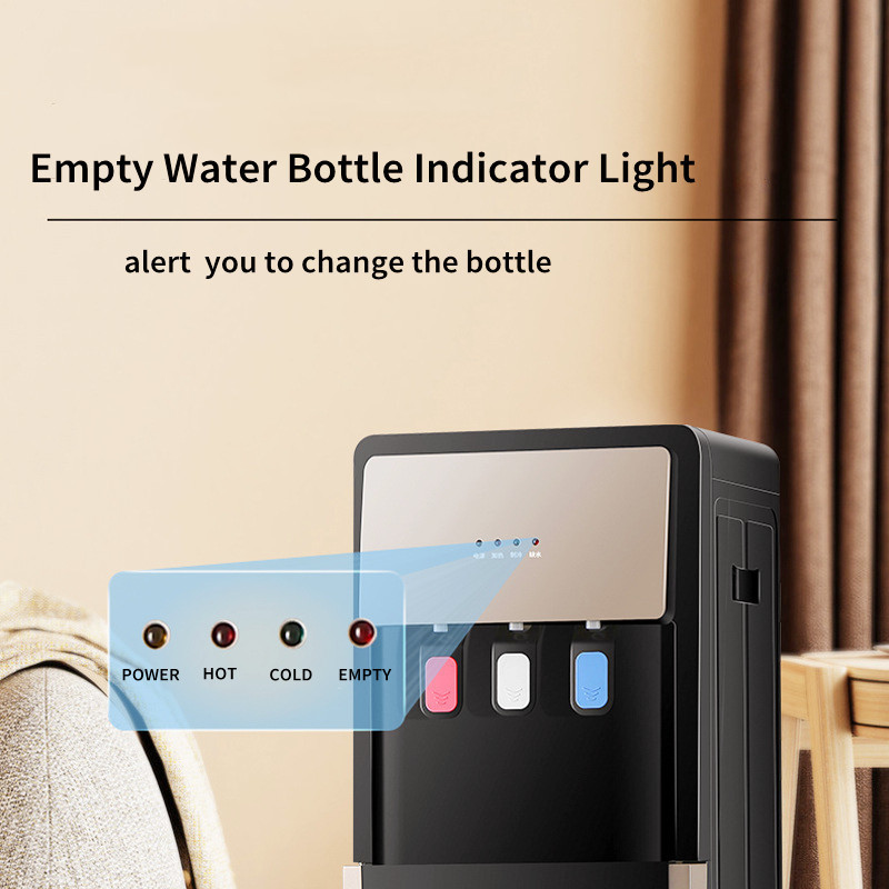 tap water drink beverage bottle dispenser bottom load electric instant hot cold water dispenser china with Storage Cabinet