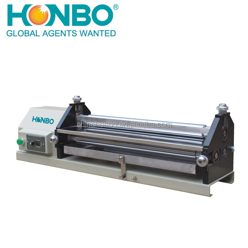 HB-500 industrial heat press leather shoe rubber sole paper book glue binding hot melt machine