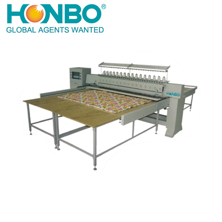 High speed HB-QM buckwheat mattress industrial quilting machine