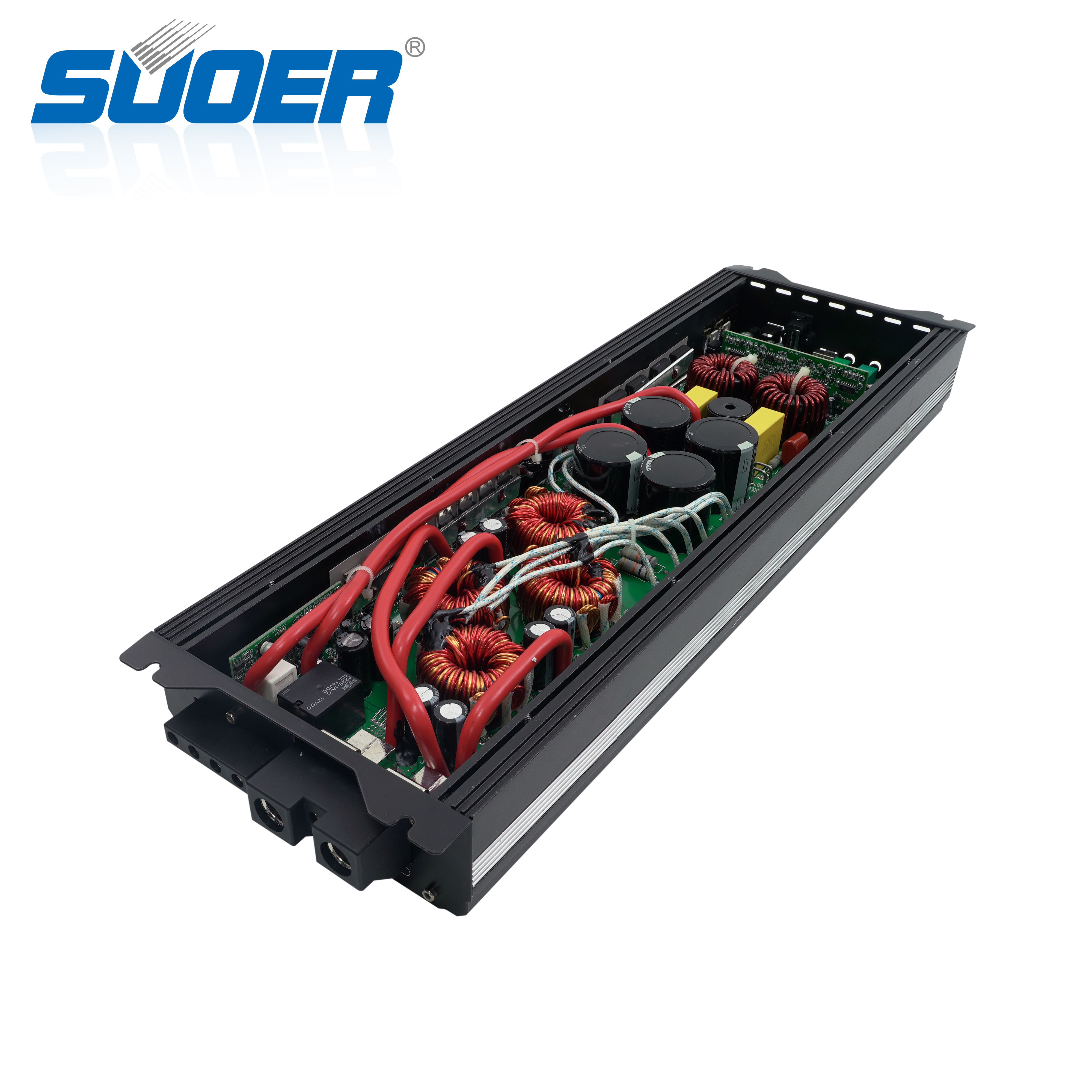 Suoer CL-5K high power full range 1*5000 watts rms power amplifier mono channel class d car amplifier