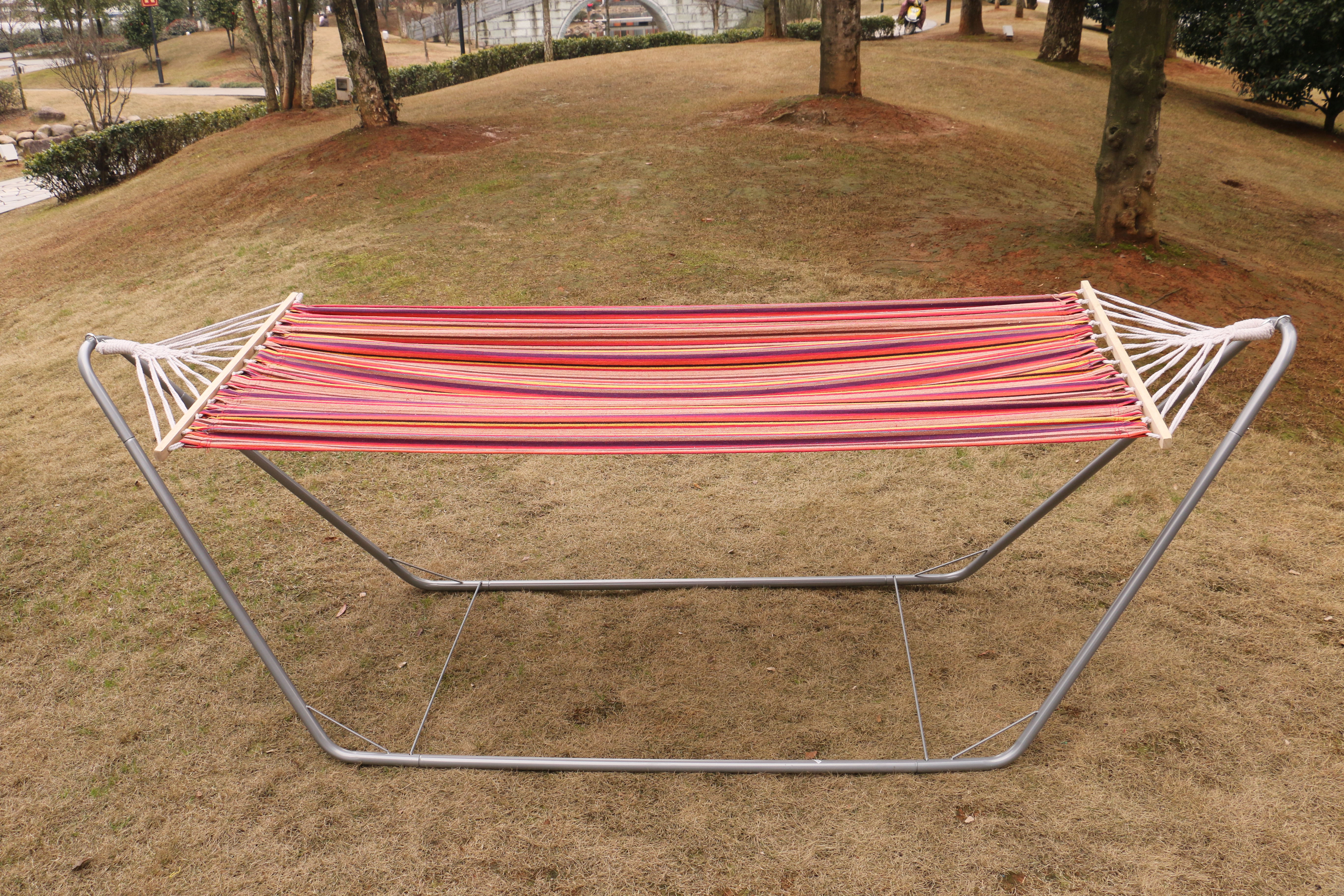 Manufacturer customizes bracket hammock  collapsible  household  Swing bracket hammock  hammock stand