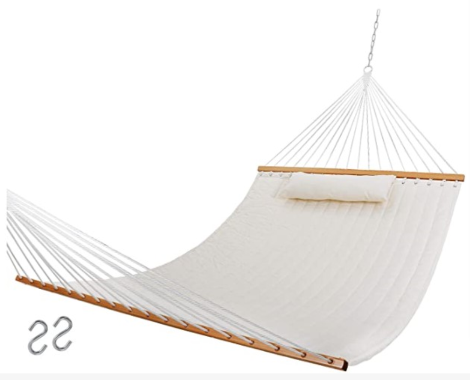 indoor and  outdoor  hammock with stand double and  pillow  with  Clip cotton